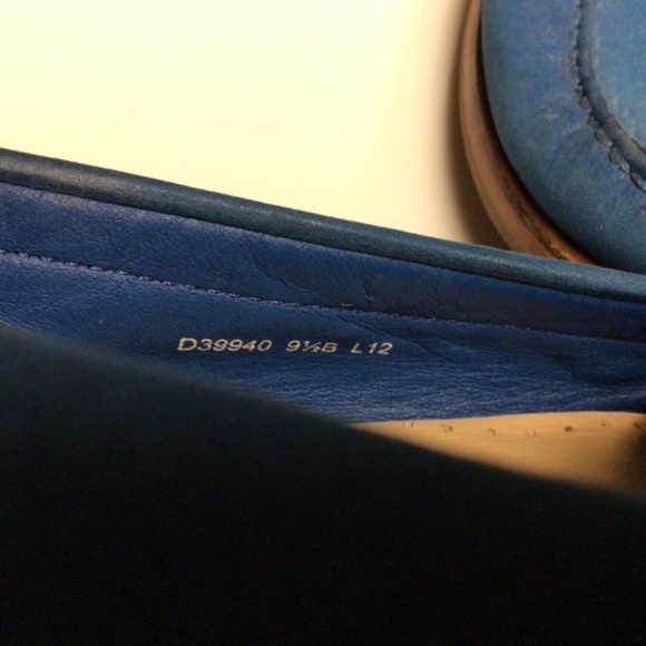 Cole Haan blue sude shoes size 9.5 - Picture 4 of 4